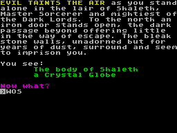 Screen from Curse of Shaleth + Desperado