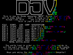Screen from De-Jarre-Vu