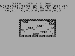 Screen from DStar Z88