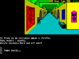 Screen from The Damned Castle