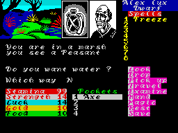 Screen from The Damned Forest