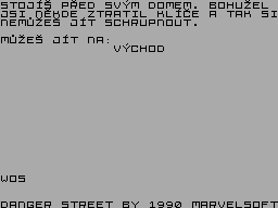 Screen from Danger Street