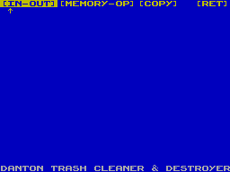 Screen from Danton Trash Cleaner & Destroyer