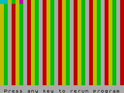 Screen from Data Display