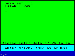 Screen from Data Graph