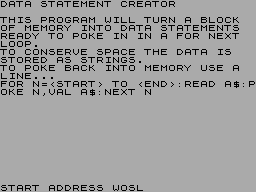 Screen from Datamaker