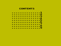 Screen from Datamenu