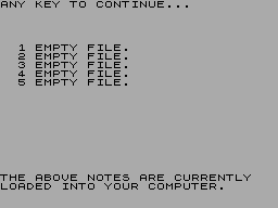 Screen from Datastore