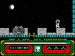 Screen from Dea Tenebrarum