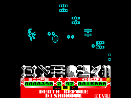 Screen from Death Before Dishonour