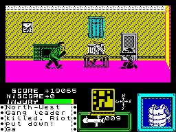 Screen from Death Wish 3