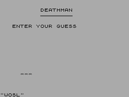 Screen from Deathman