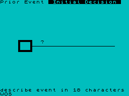 Screen from Decision Maker