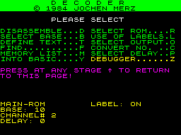 Screen from Decoder