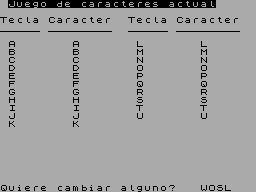 Screen from Def. Caracteres