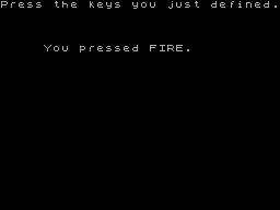 Screen from Define Keys