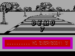 Screen from Demo 7