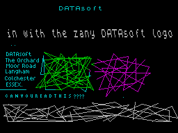Screen from Demo C's