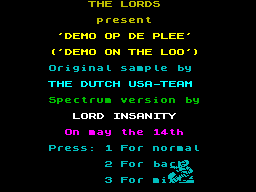 Screen from Demo op de Plee