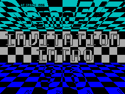 Screen from Demobit '96 Invitation Intro