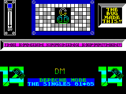 Screen from Depeche Mode: The Singles 81->85