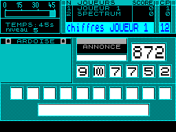 Screen from Des Chiffres et Des Lettres Pro