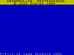Screen from Desarrollos 1X2