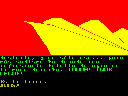 Screen from El Desierto de Katar