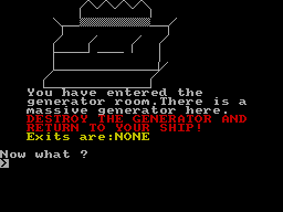 Screen from The Destruction of the Galactic Empire
