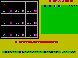 Screen from Detective