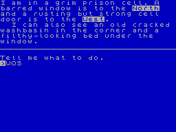 Screen from Devil's Island