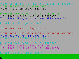 Screen from Diamond Dungeon