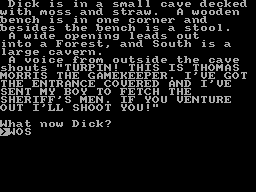 Screen from Dick Turpin