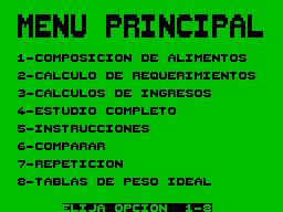 Screen from Dieta Cientifica