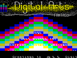Screen from Digital Arts Fantasy