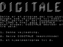 Screen from Digitale