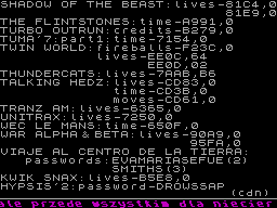 Screen from Dirty Tricks Demo