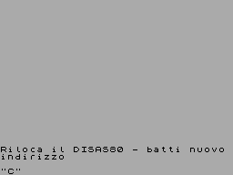 Screen from Disas 80