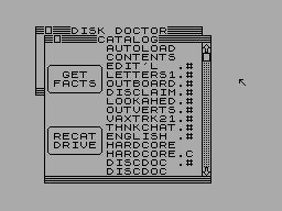 Screen from Disc Doctor