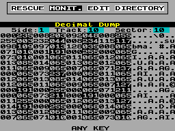 Screen from Disc Monitor