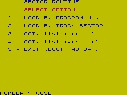 Screen from Discsearch