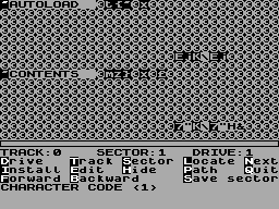 Screen from Disector