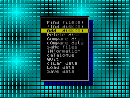Screen from Disk Manager