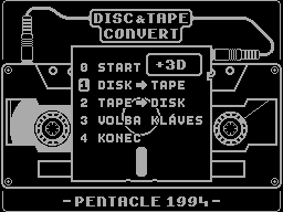 Screen from Disk & Tape Convert