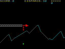 Screen from Disparo