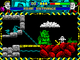 Screen from Dizzy, Prince of the YolkFolk