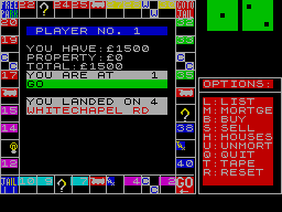 Screen from Do Not Pass Go