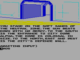 Screen from Dome Trooper
