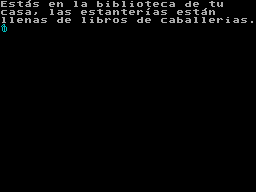 Screen from Don Quijote de la Mancha