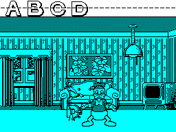 Screen from Donald's Alphabet Chase
